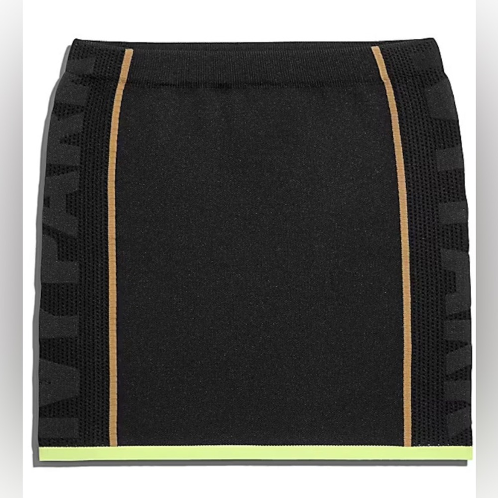 ADIDAS X IVY PARK KNIT SKIRT in Black/Mesa